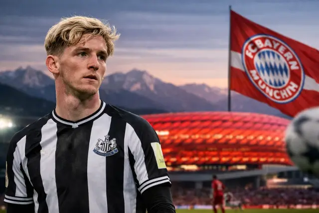 Feature image for Anthony Gordon Agrees Bayern Munich Terms as Newcastle Face Major Summer Decision