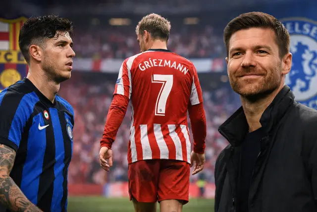 Feature image for Barcelona Stall on Bastoni as Griezmann Nears Atlético Exit and Chelsea Turn to Xabi Alonso